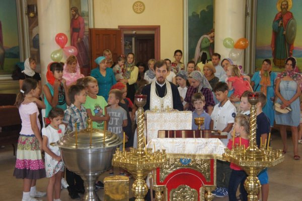 Начало занятий в воскресной школе 2016