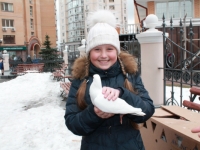 Благовещение_2013 Дети и Голуби