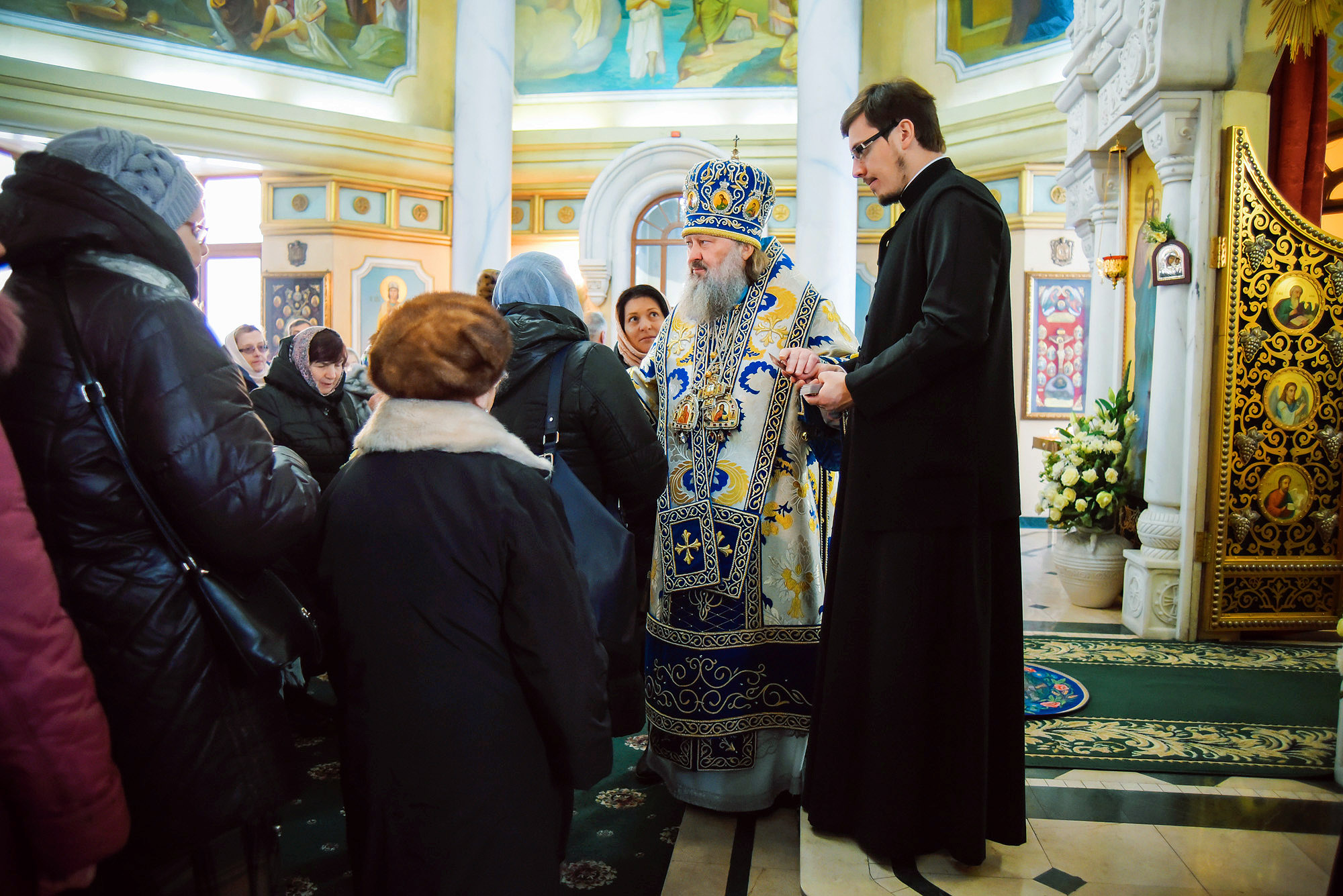 Cлужение Митрополита Павла, 2019г.