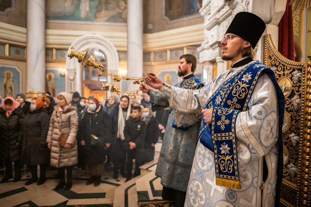 Служба с Митрополитом Павлом. 8.01.2022г.