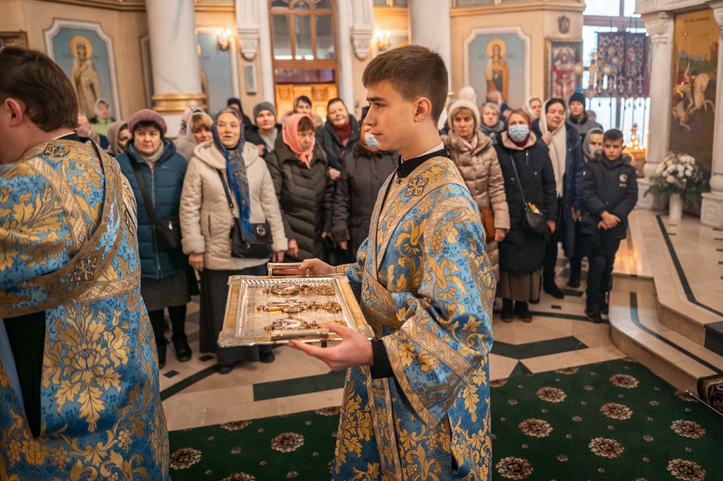 Служба с Митрополитом Павлом. 8.01.2022г.
