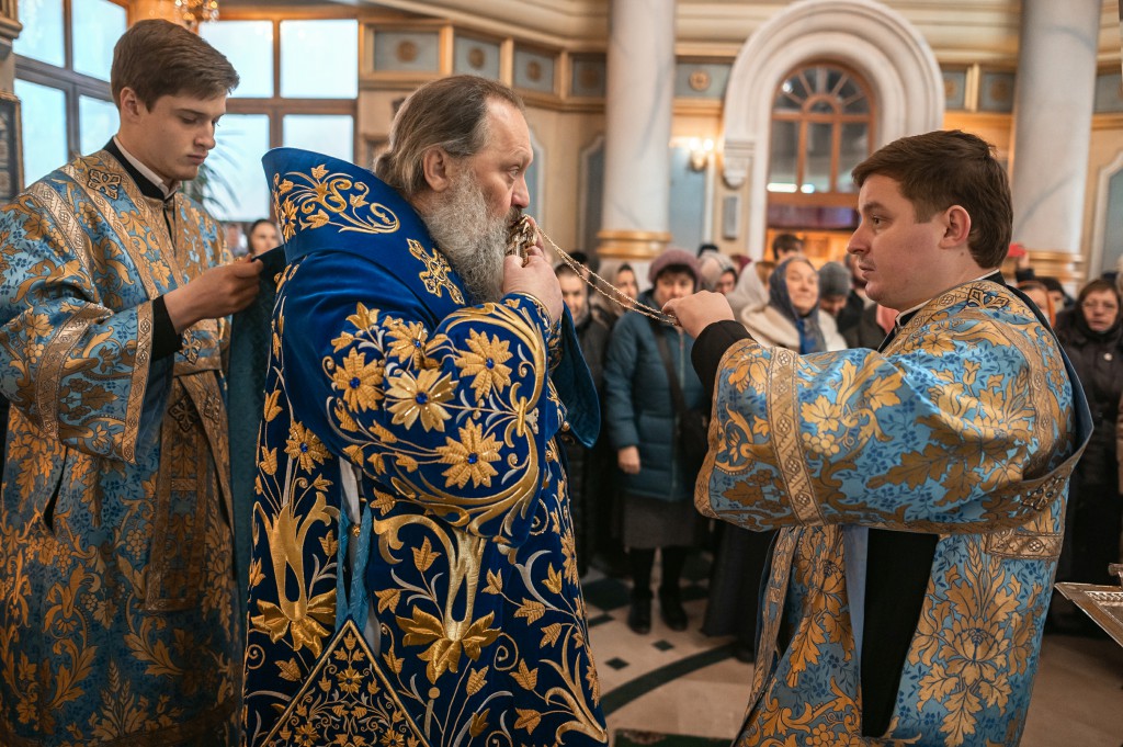 Служба с Митрополитом Павлом. 8.01.2022г.