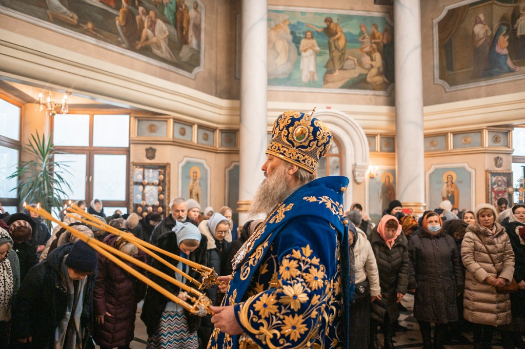 Служба с Митрополитом Павлом. 8.01.2022г.