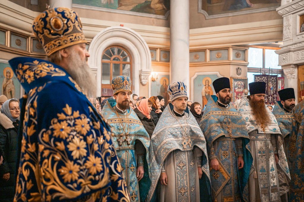 Служба с Митрополитом Павлом. 8.01.2022г.
