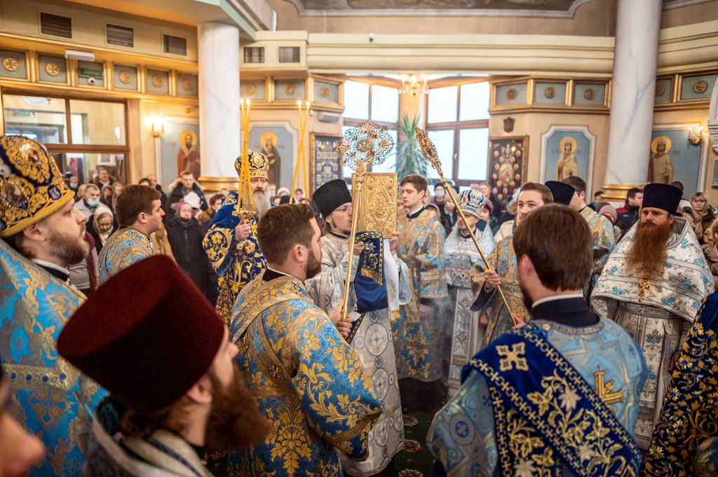 Служба с Митрополитом Павлом. 8.01.2022г.