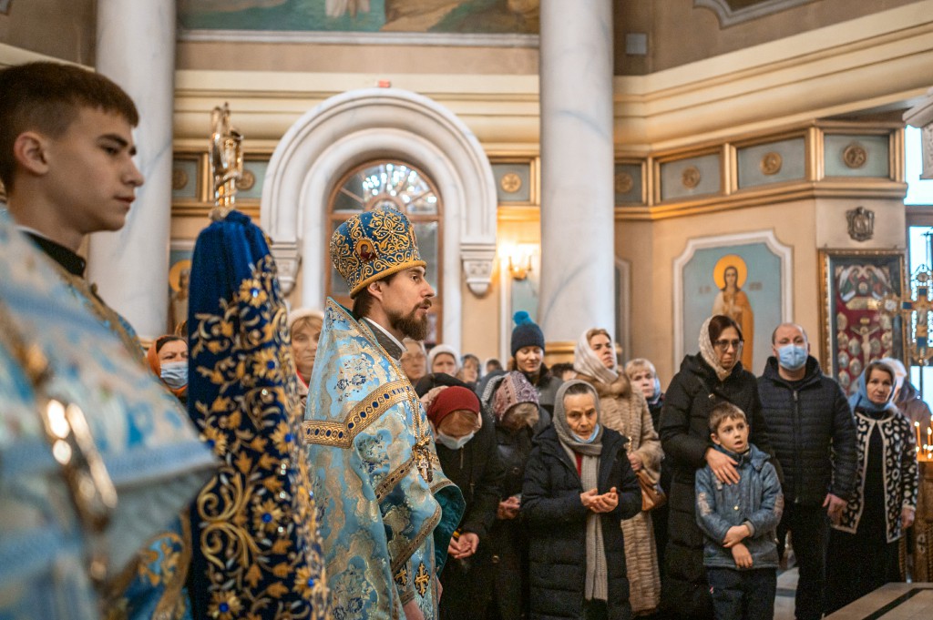 Служба с Митрополитом Павлом. 8.01.2022г.