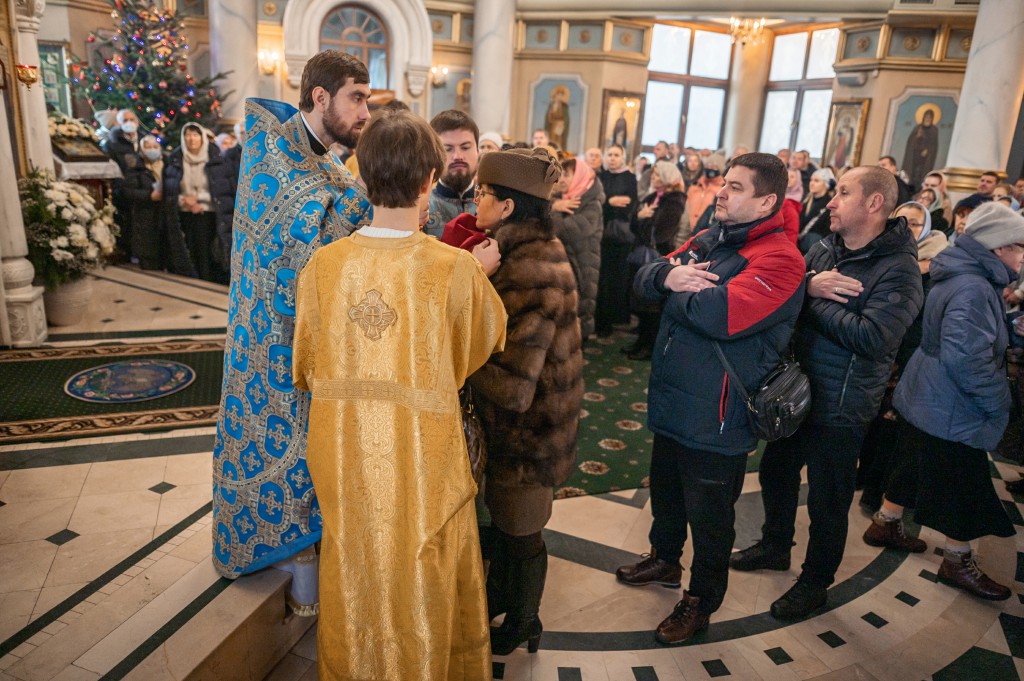 Служба с Митрополитом Павлом. 8.01.2022г.