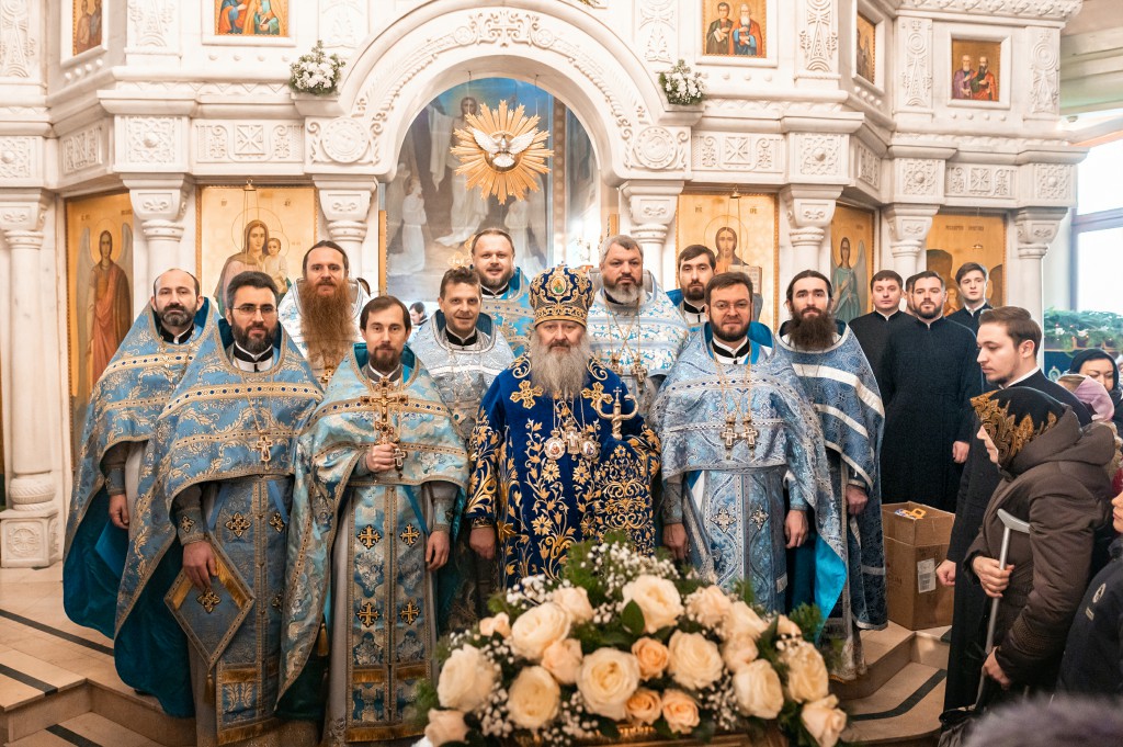 Служба с Митрополитом Павлом. 8.01.2022г.