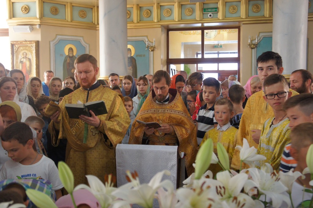 Молебен на начало учебного года, 2018г.