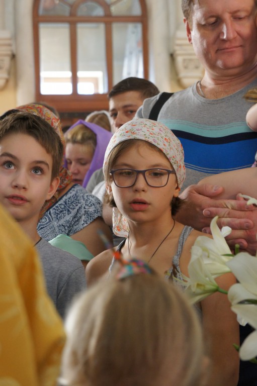 Молебен перед учением, 2019г.