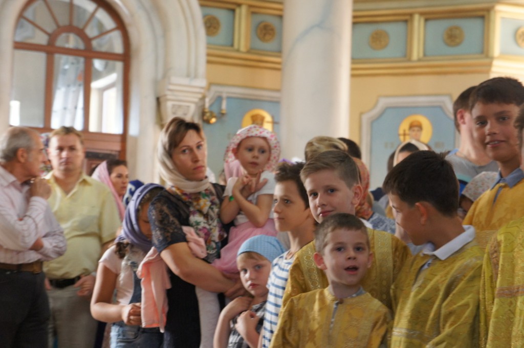 Молебен перед учением, 2019г.