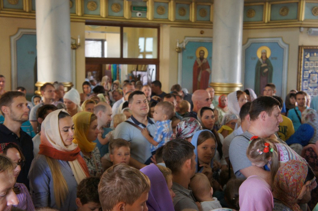 Молебен перед учением, 2019г.