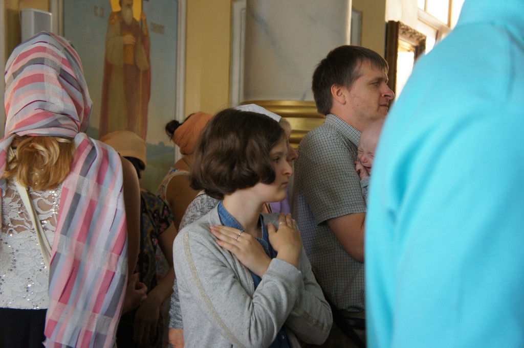 Молебен перед учением, 2019г.
