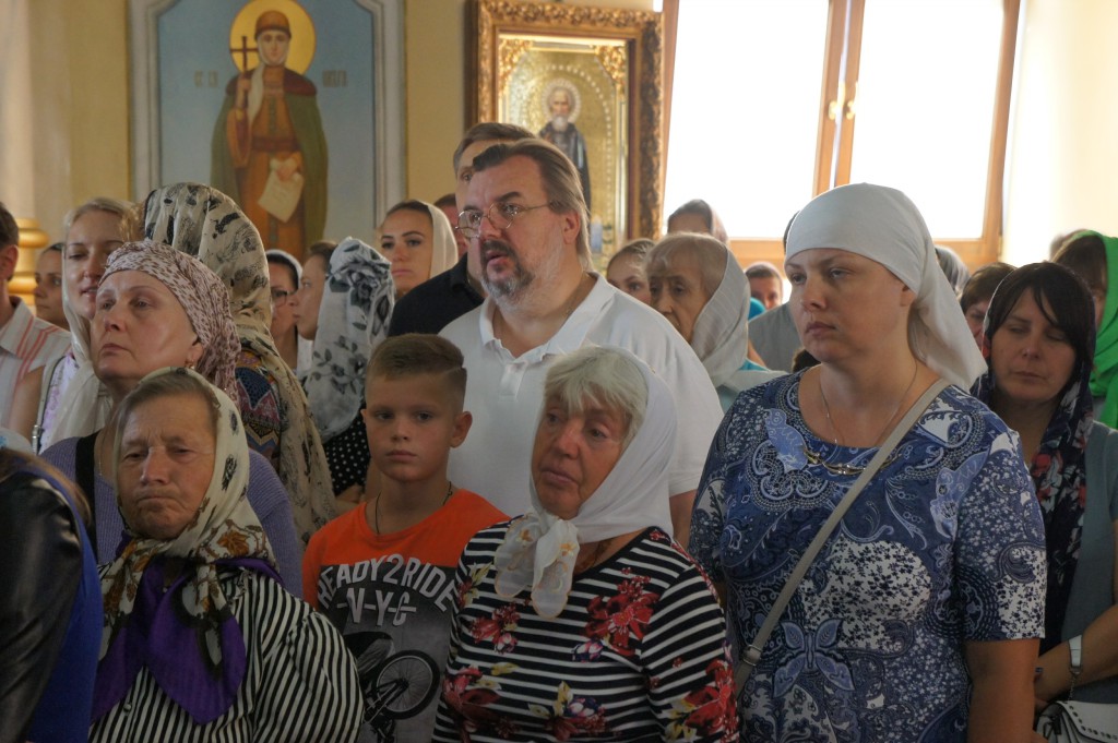 Молебен перед учением, 2019г.