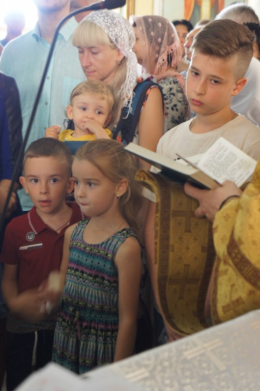 Молебен перед учением, 2019г.