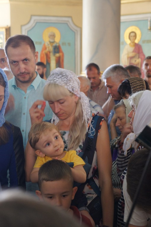 Молебен перед учением, 2019г.