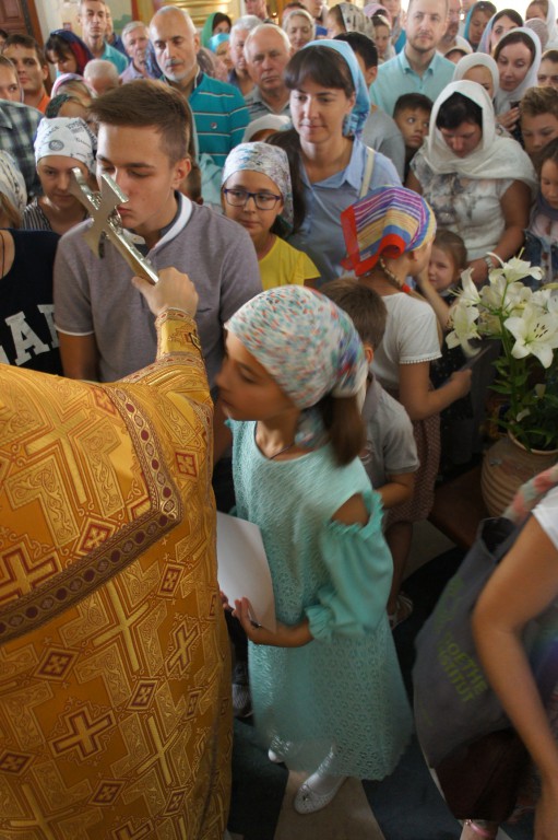 Молебен перед учением, 2019г.