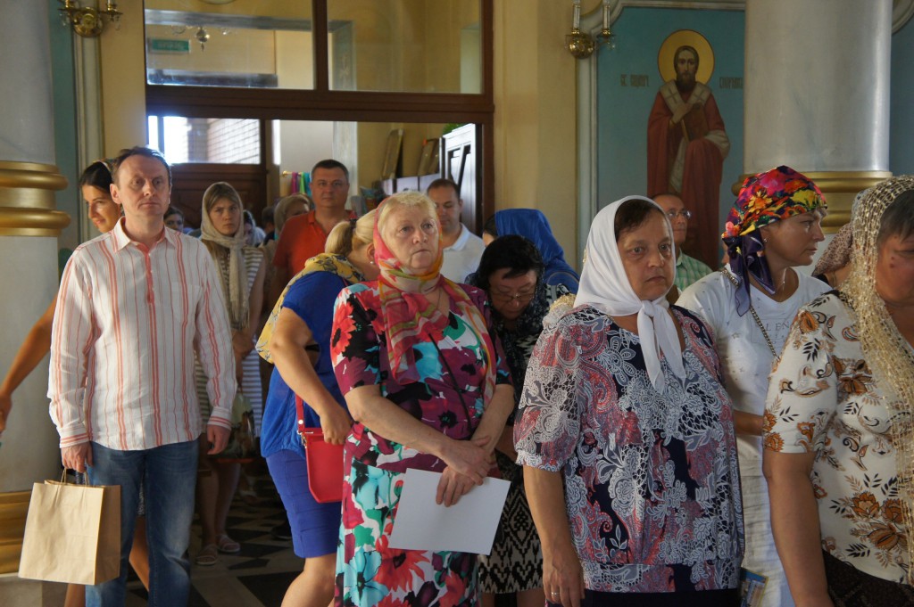 Молебен перед учением, 2019г.