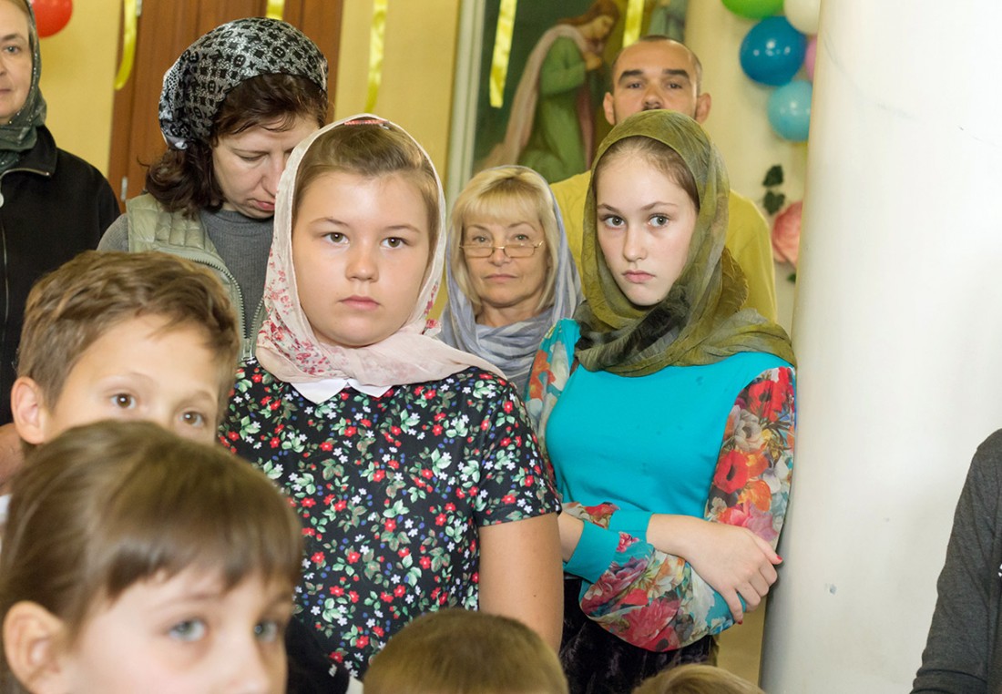 Начало занятий в воскресной школе, 2017
