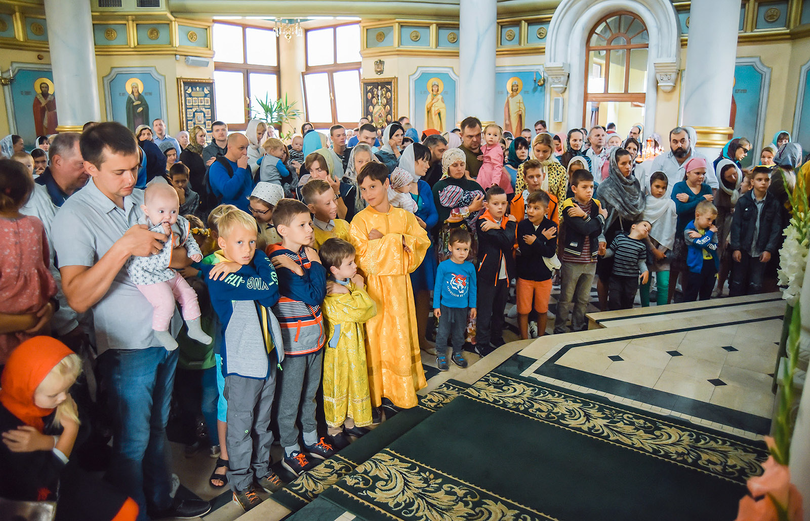 Начало занятий в воскресной школе, 2018