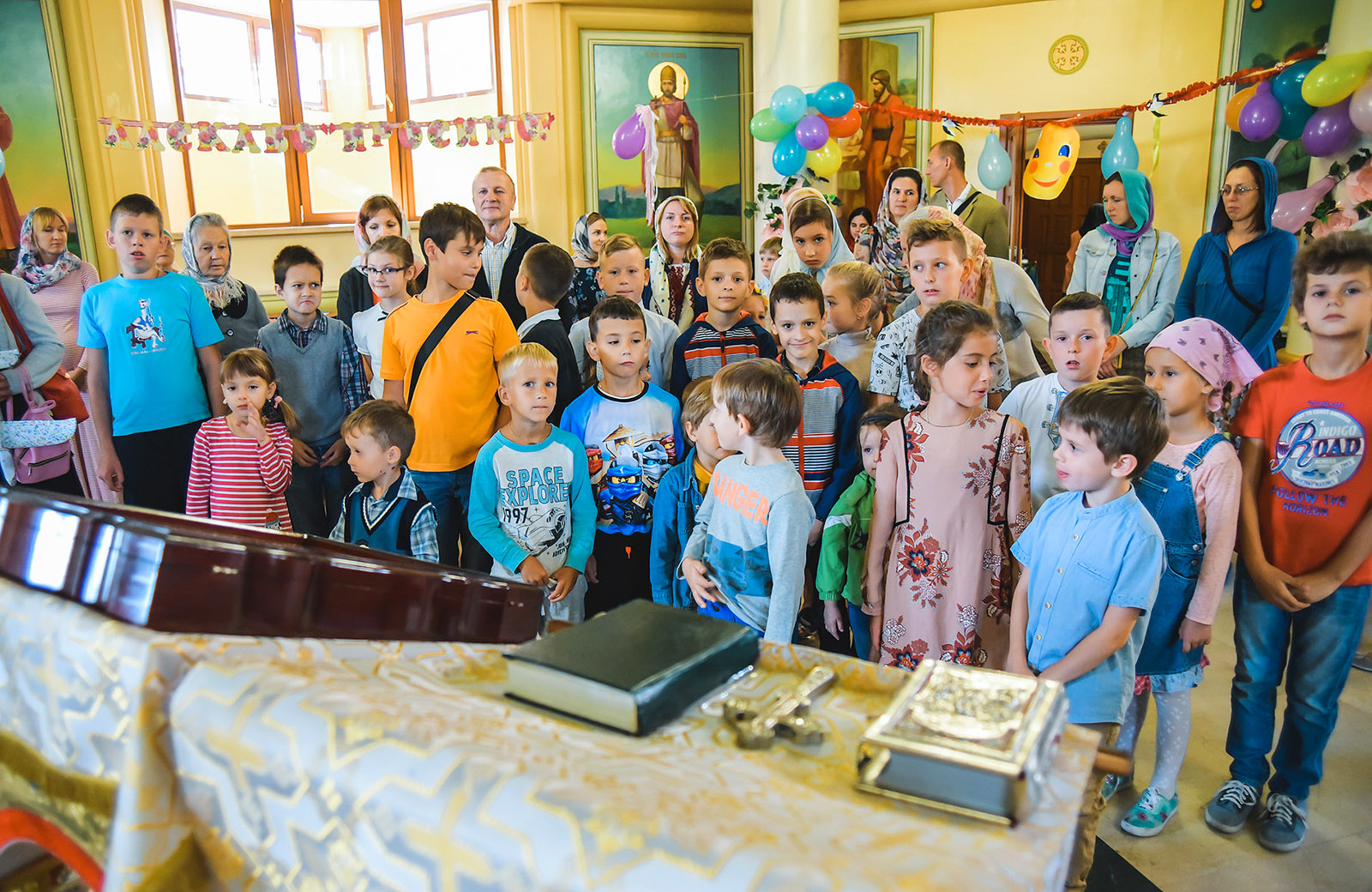 Начало занятий в воскресной школе, 2018
