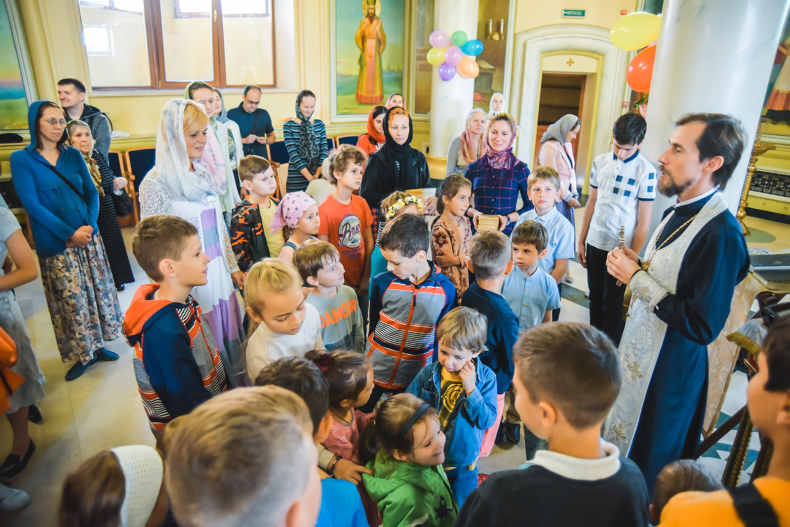 Начало занятий в воскресной школе, 2018