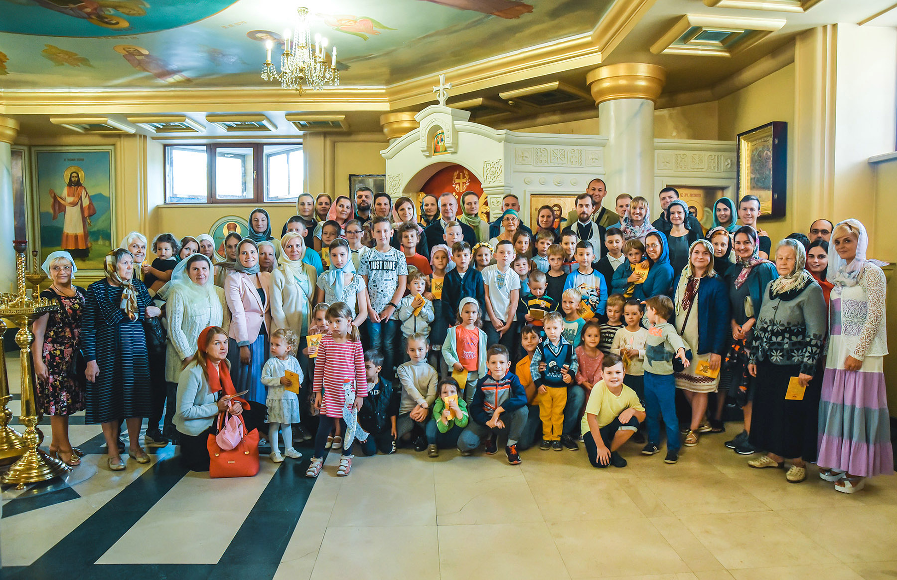 Начало занятий в воскресной школе, 2018