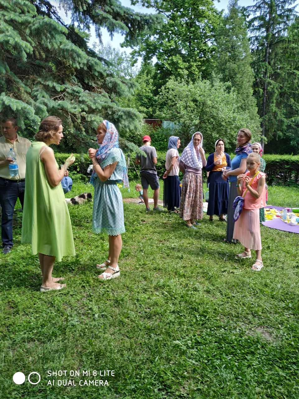 Начало каникул в воскесной школе, 2019г.