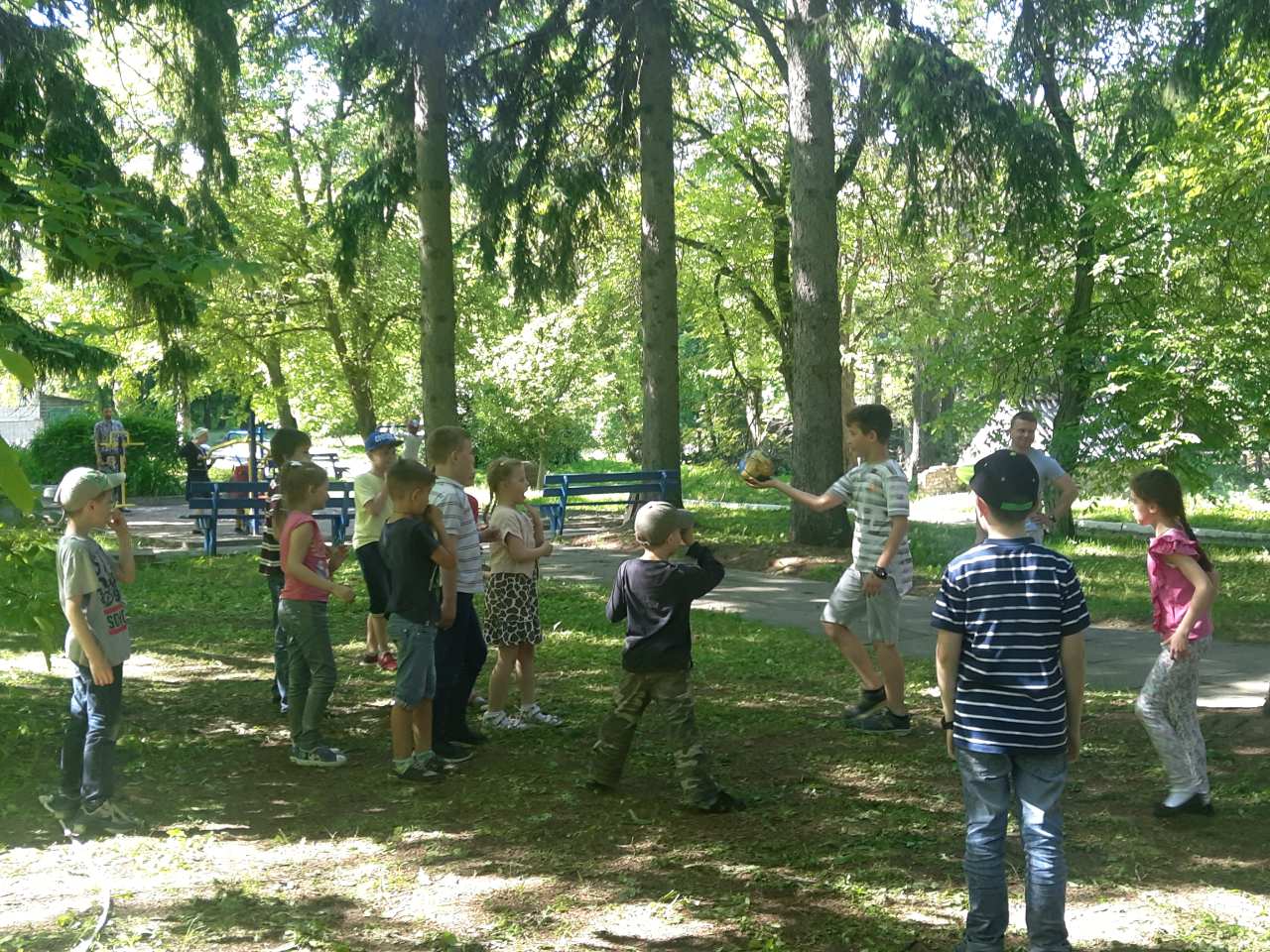 Начало каникул в воскесной школе, 2019г.