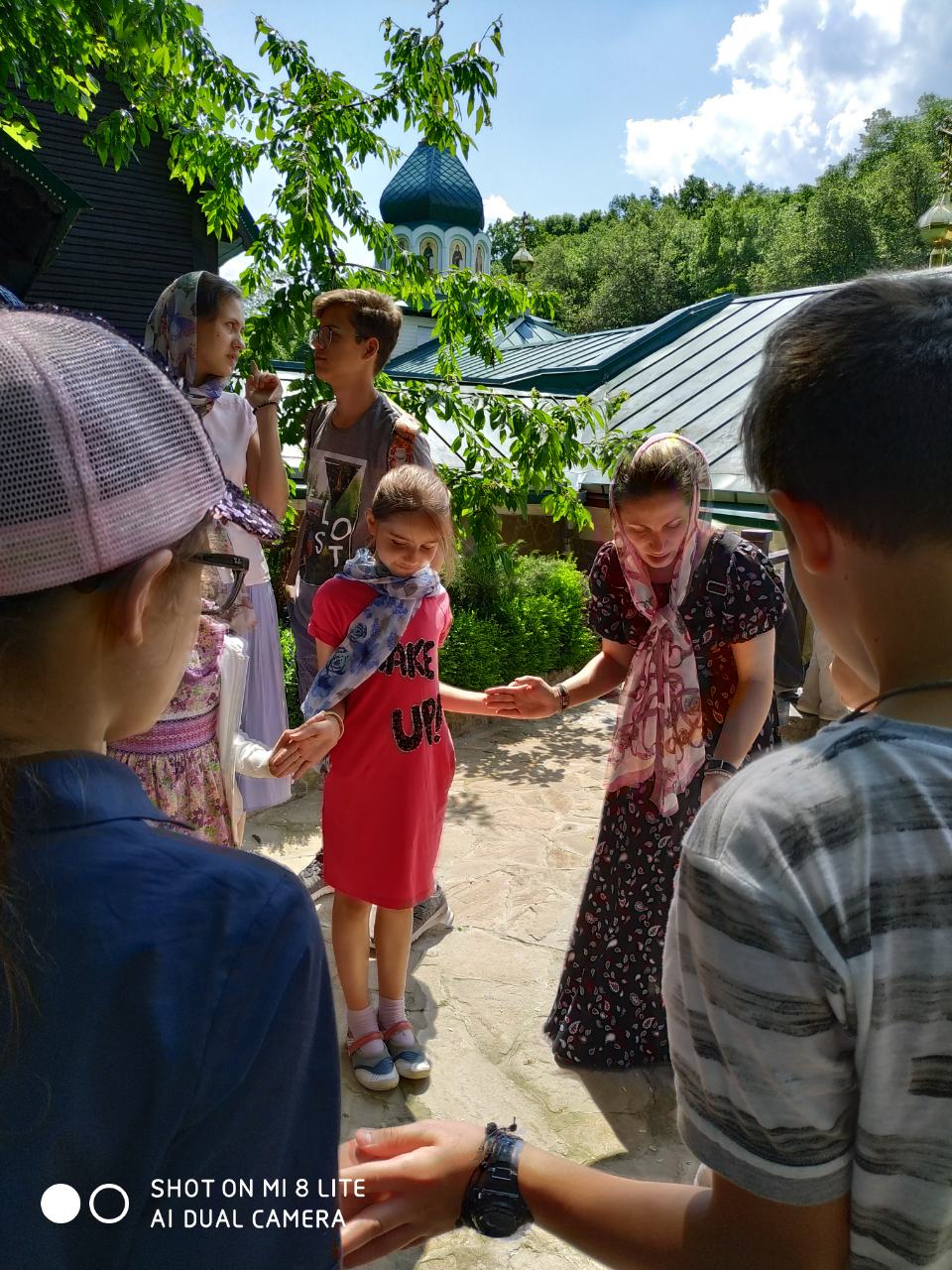 Начало каникул в воскесной школе, 2019г.