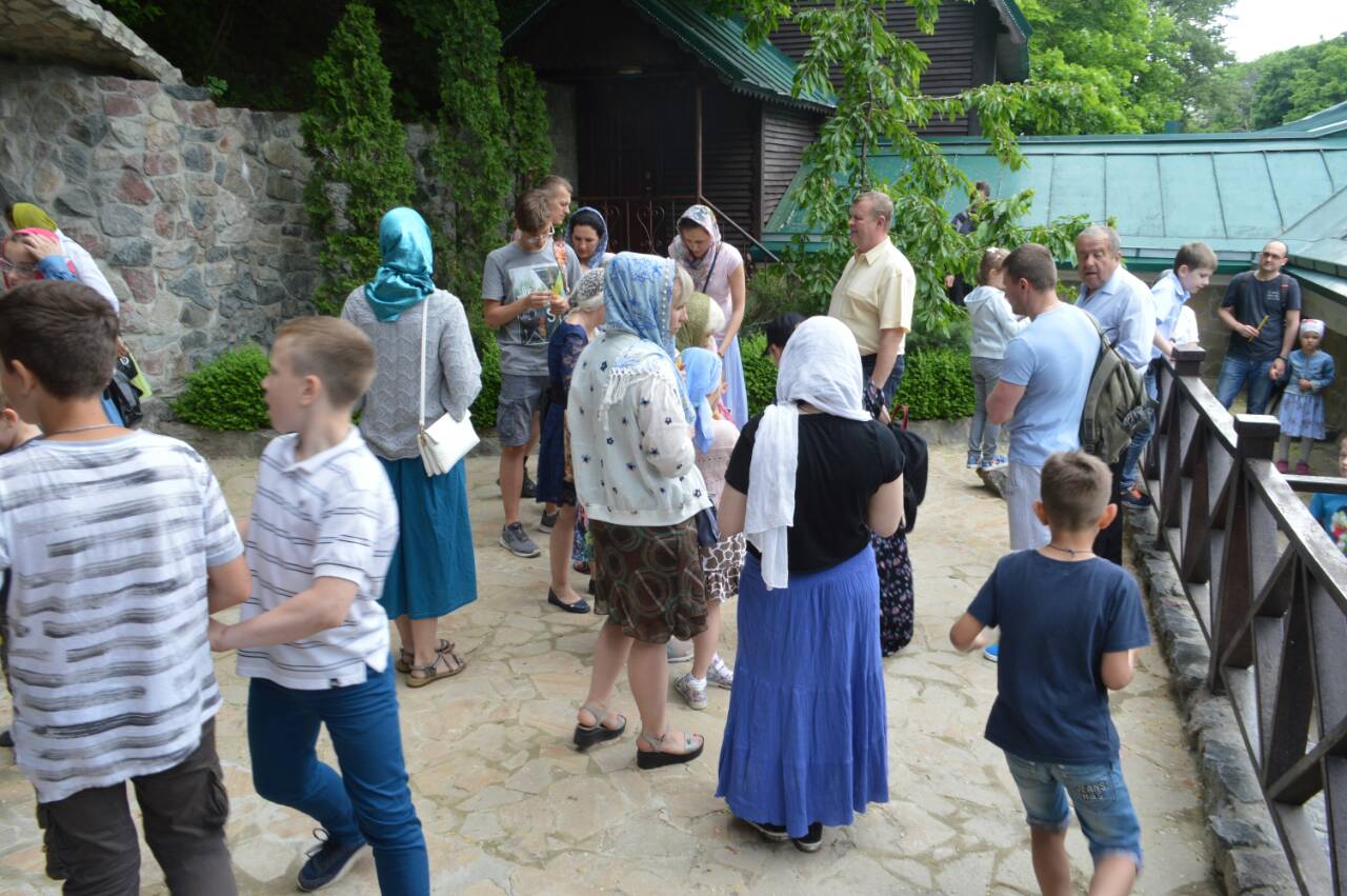 Начало каникул в воскесной школе, 2019г.