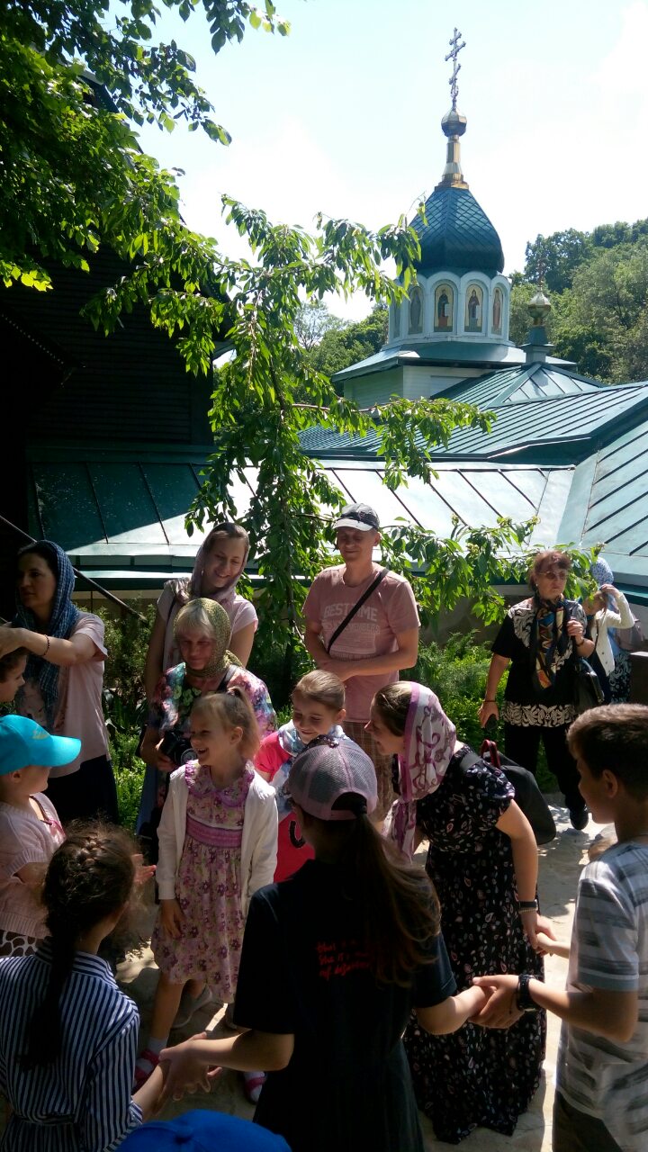 Начало каникул в воскесной школе, 2019г.