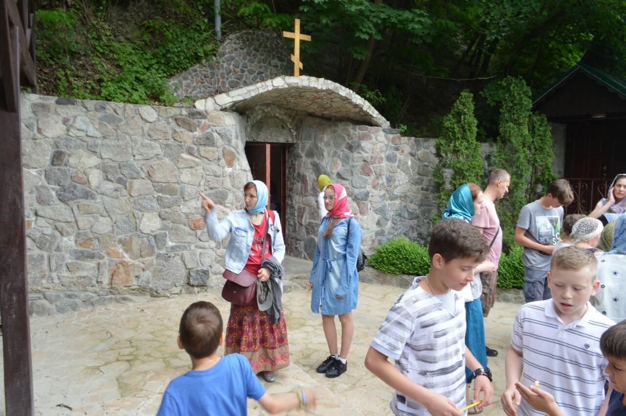 Начало каникул в воскесной школе, 2019г.