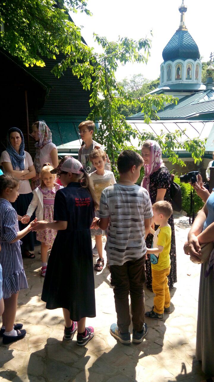 Начало каникул в воскесной школе, 2019г.