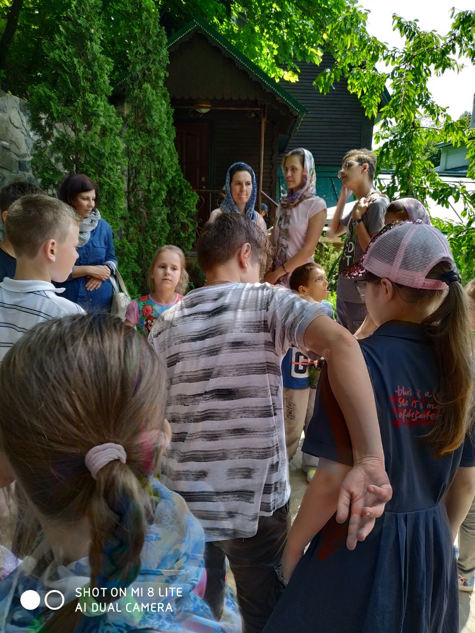 Начало каникул в воскесной школе, 2019г.