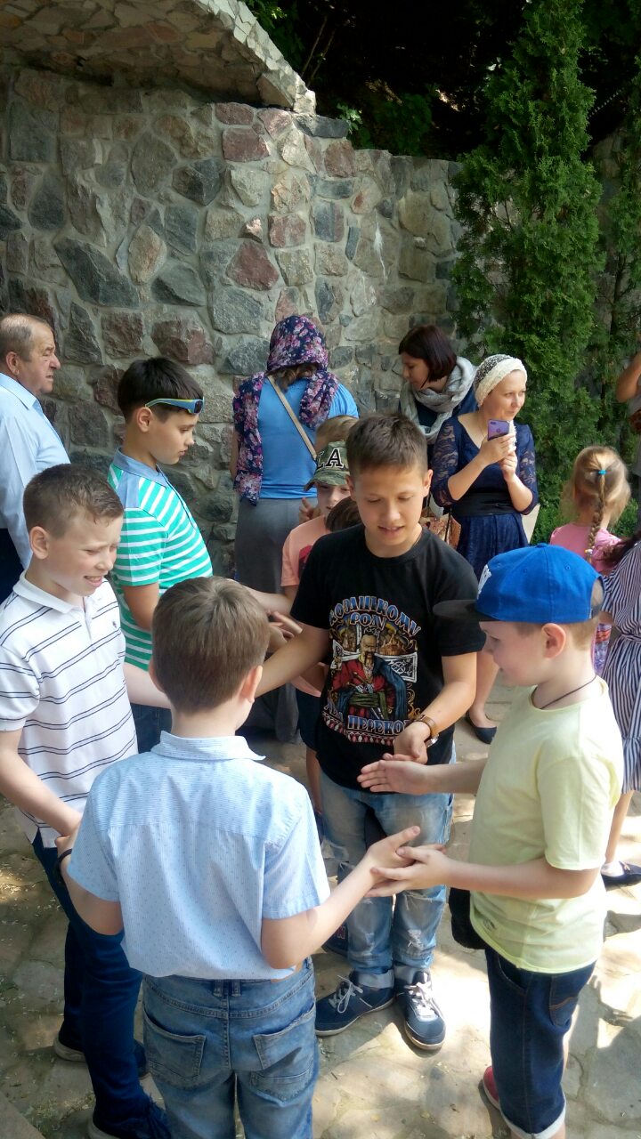 Начало каникул в воскесной школе, 2019г.