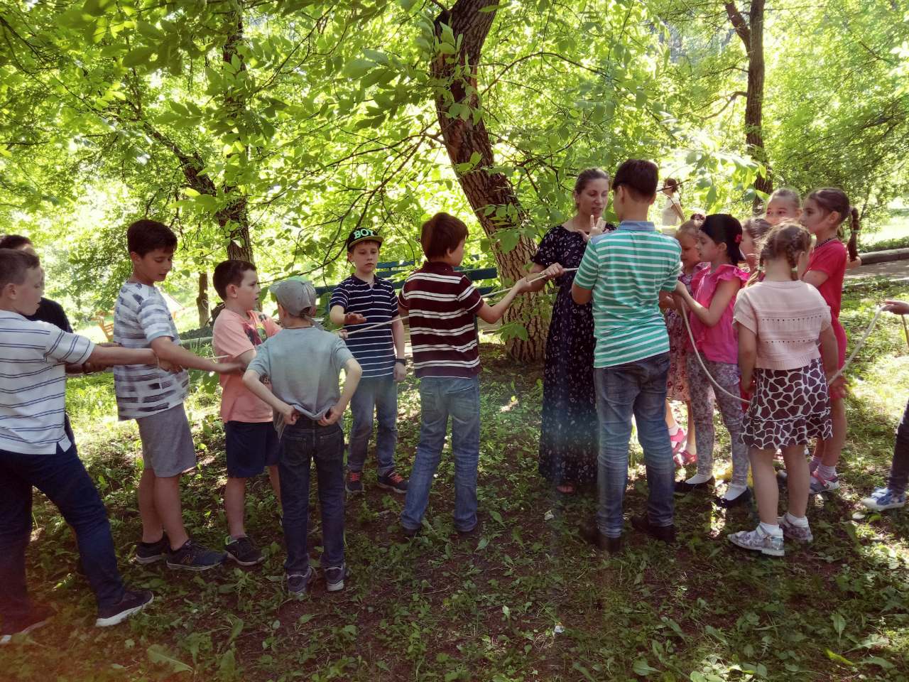 Начало каникул в воскесной школе, 2019г.