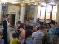 Начало каникул в воскесной школе, 2019г.