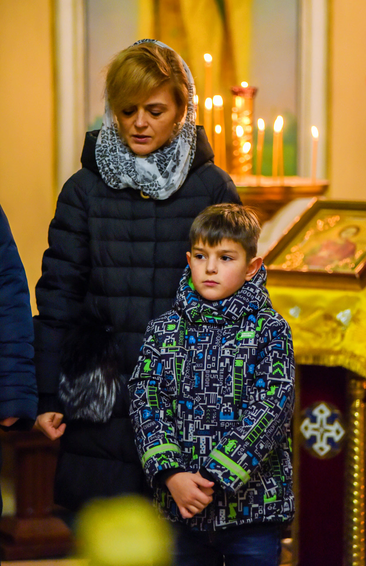 Новогодний молебен, 2019г.