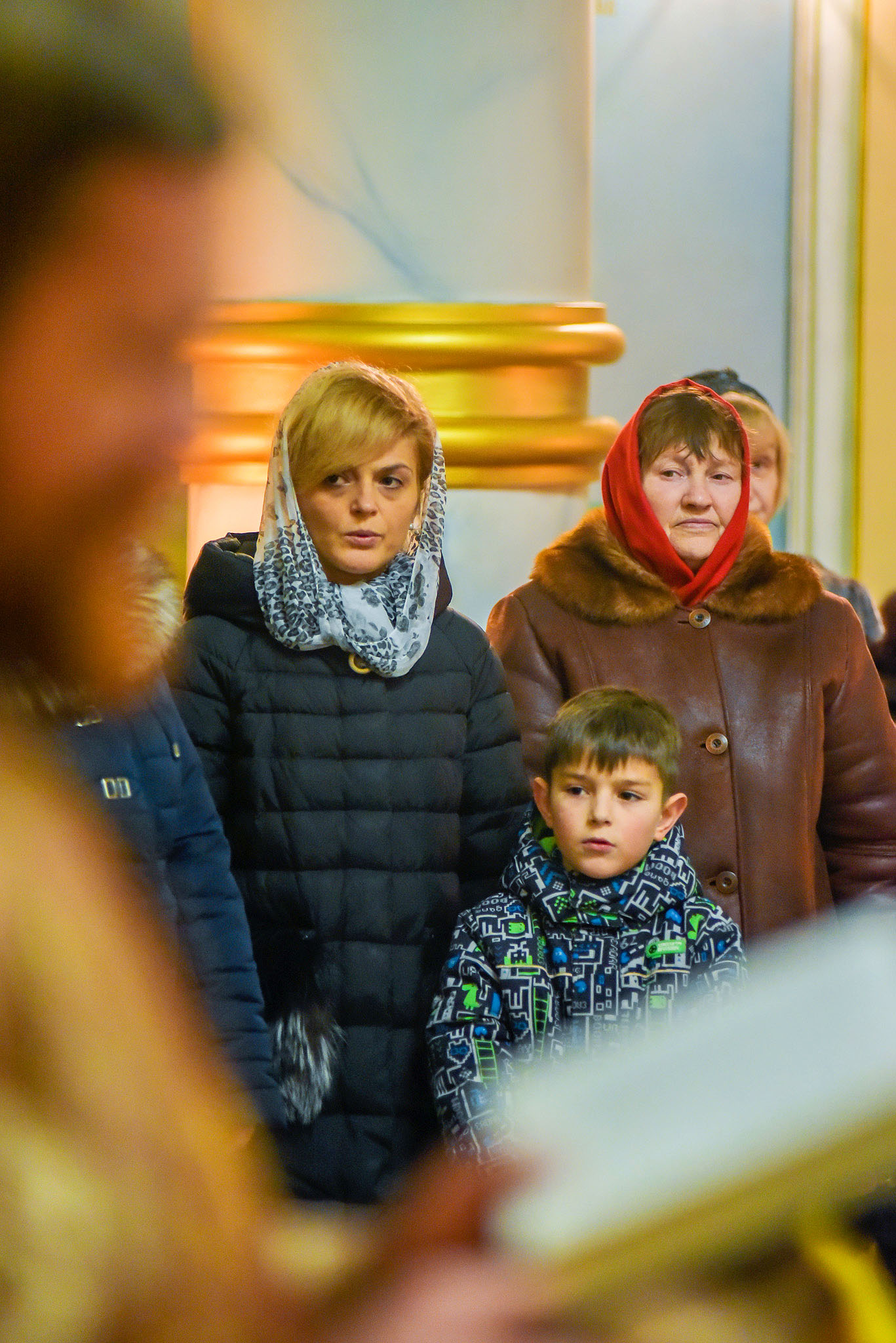 Новогодний молебен, 2019г.