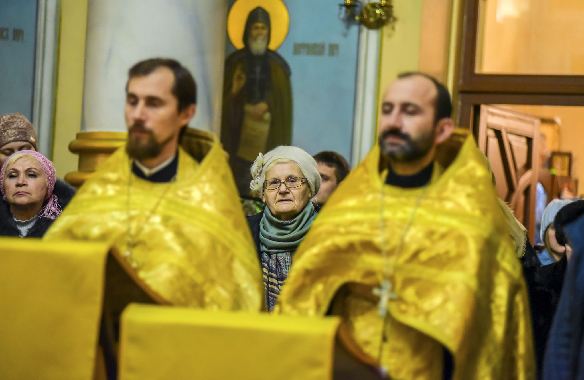 Новогодний молебен, 2019г.