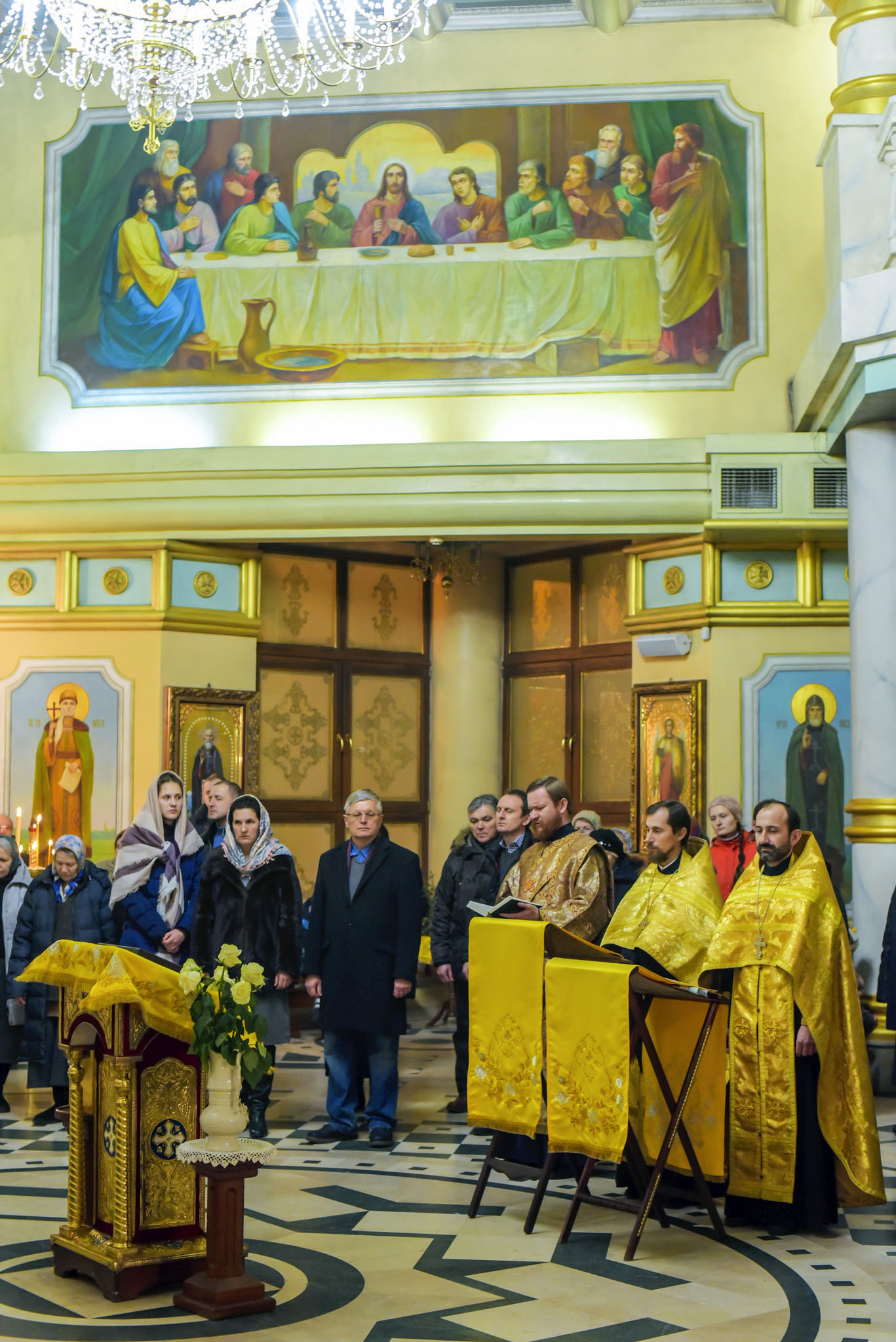 Новогодний молебен, 2019г.
