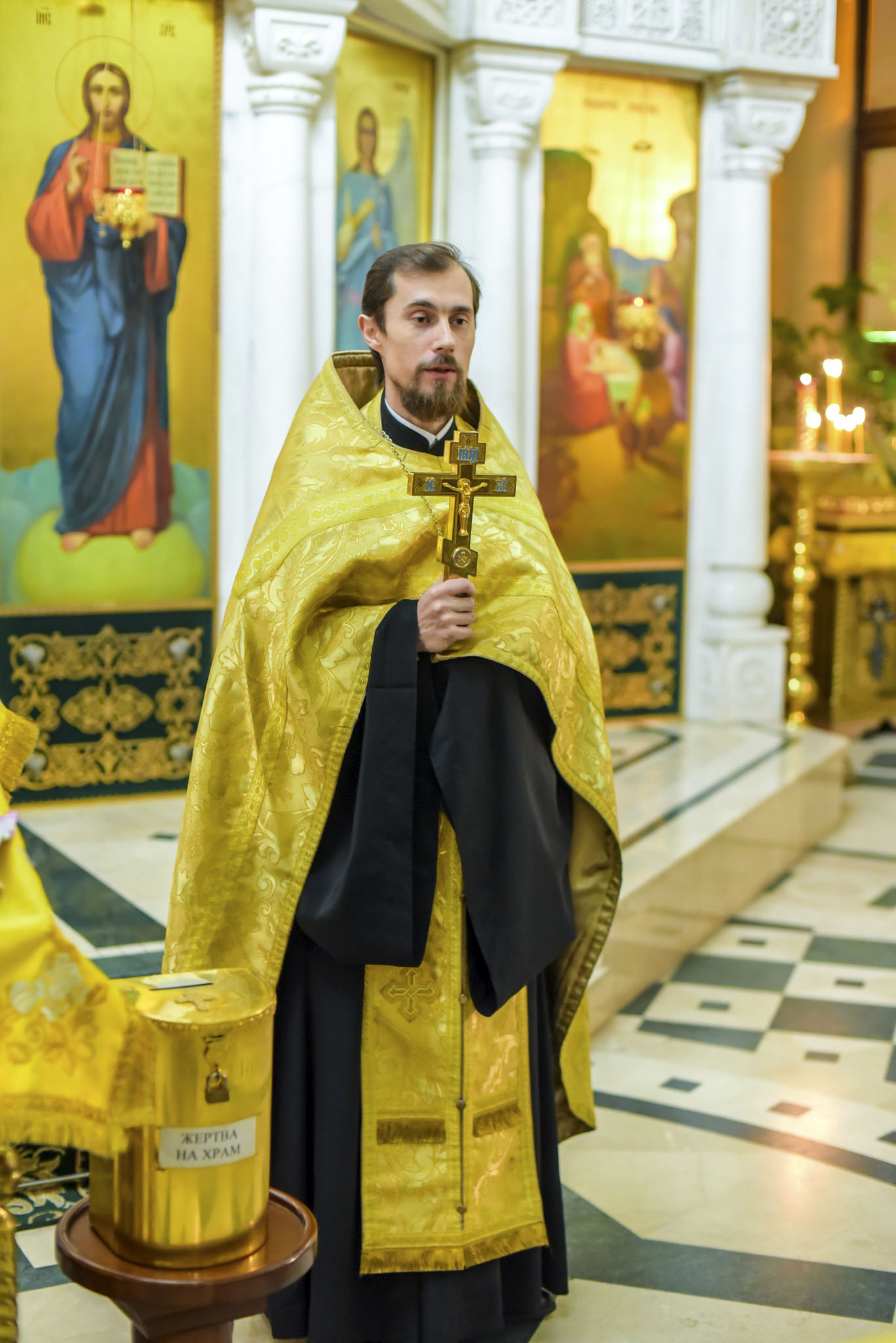 Новогодний молебен, 2019г.
