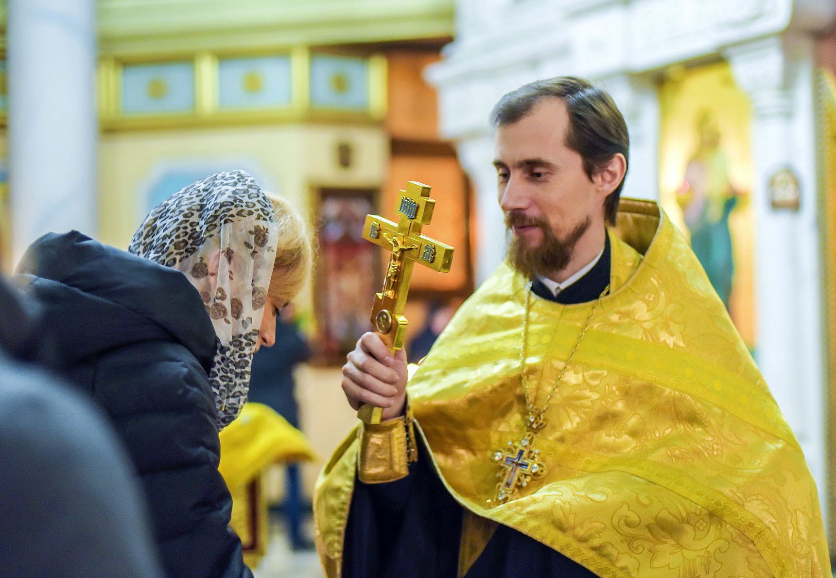 Новогодний молебен, 2019г.