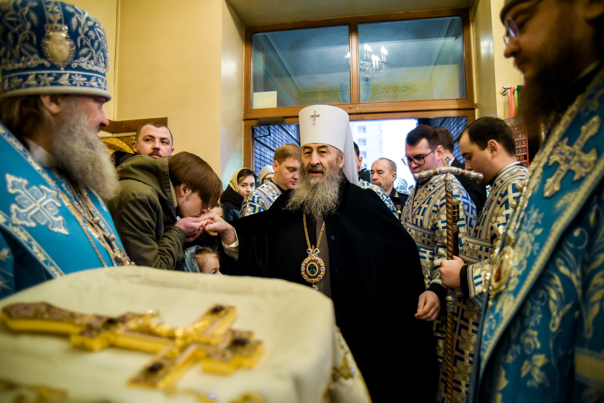 Служба с Блаженнейшим Митрополитом Онуфрием