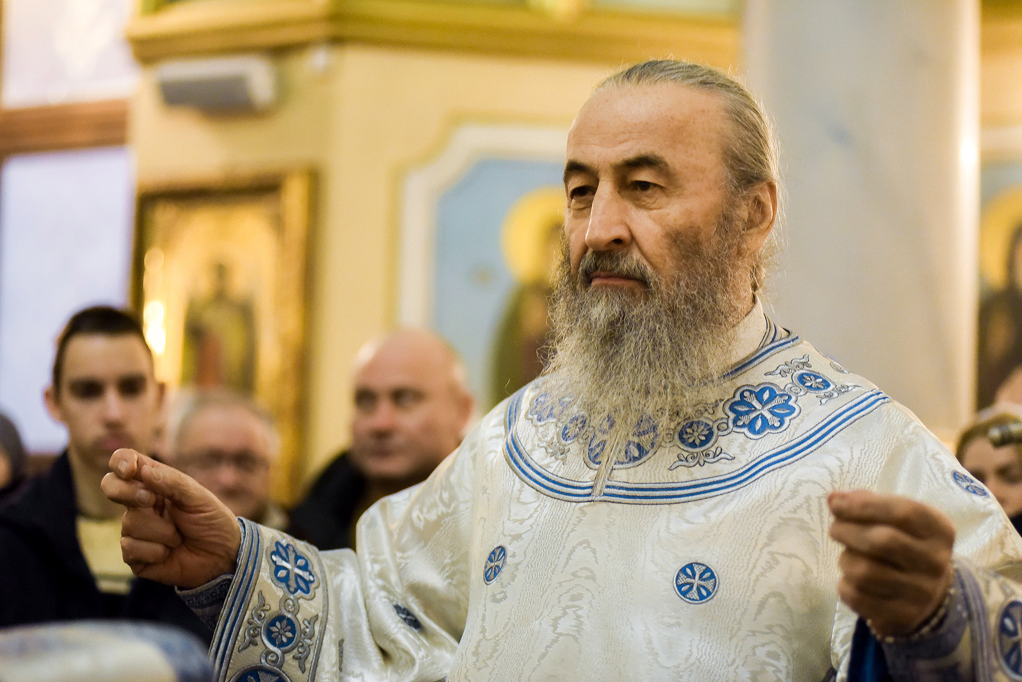 Служба с Блаженнейшим Митрополитом Онуфрием