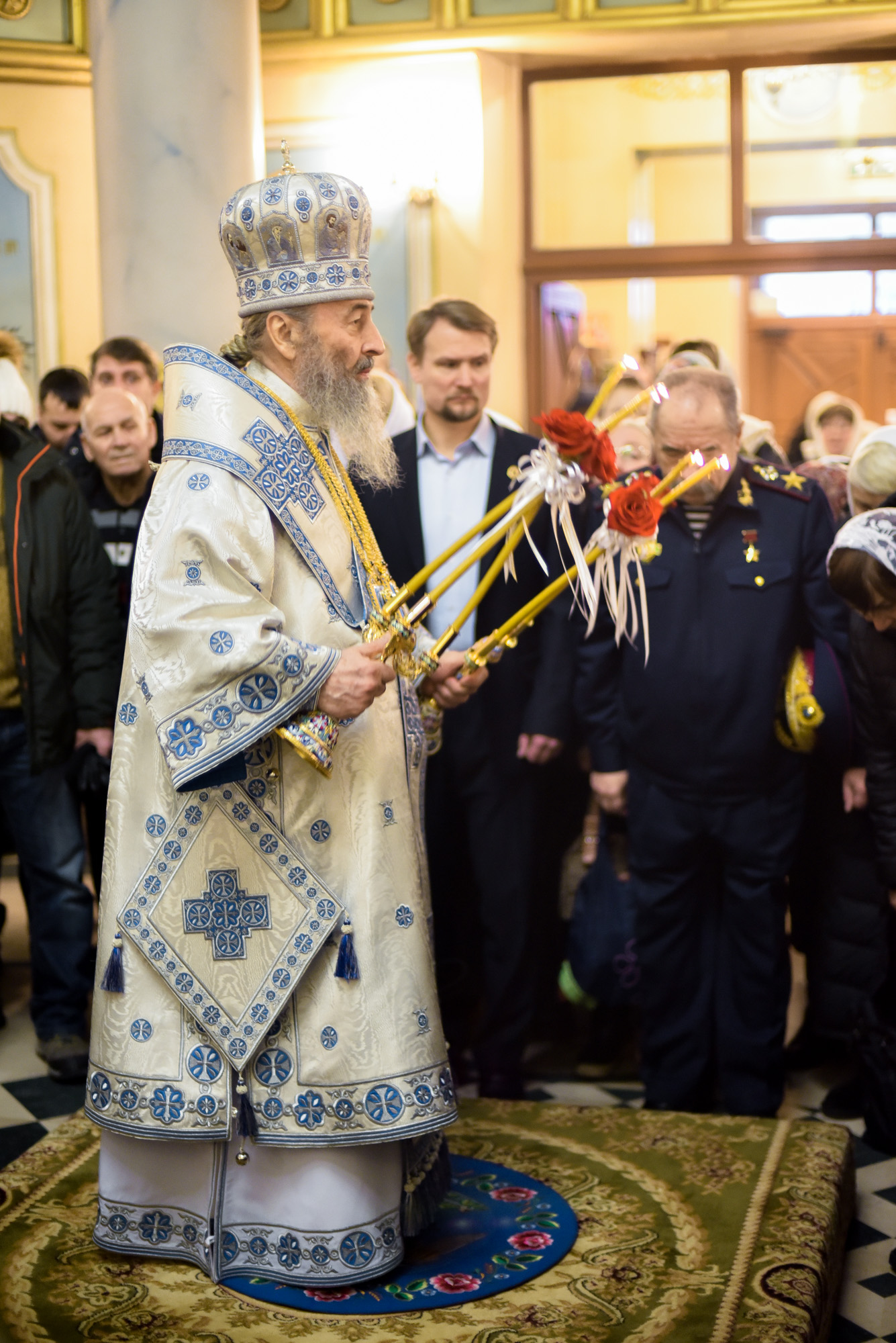 Служба с Блаженнейшим Митрополитом Онуфрием