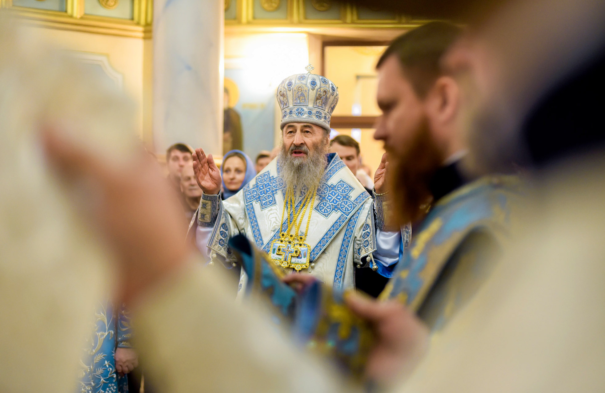 Служба с Блаженнейшим Митрополитом Онуфрием