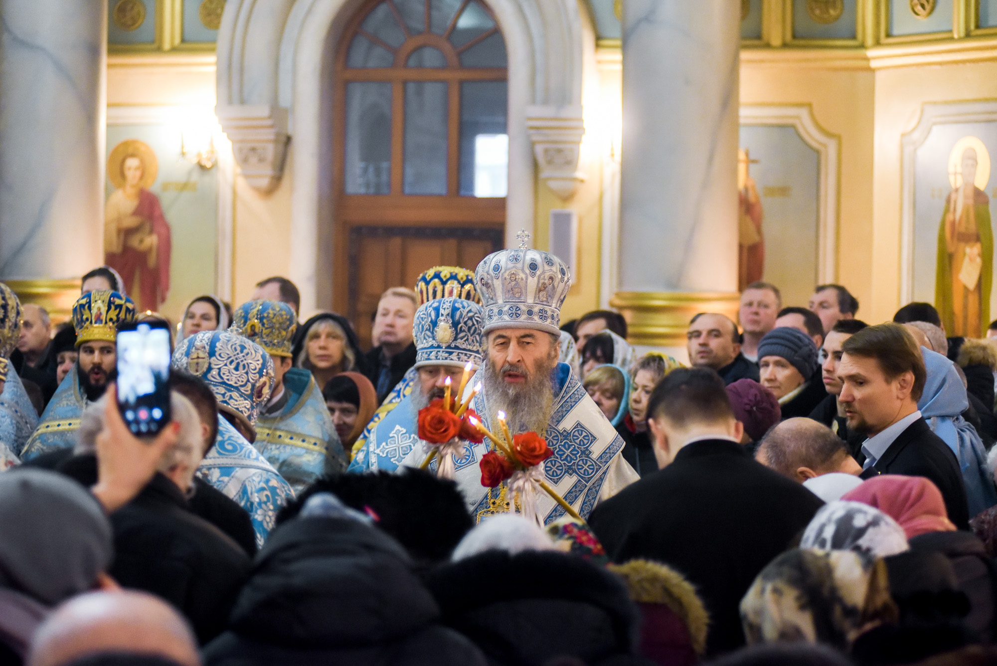 Служба с Блаженнейшим Митрополитом Онуфрием