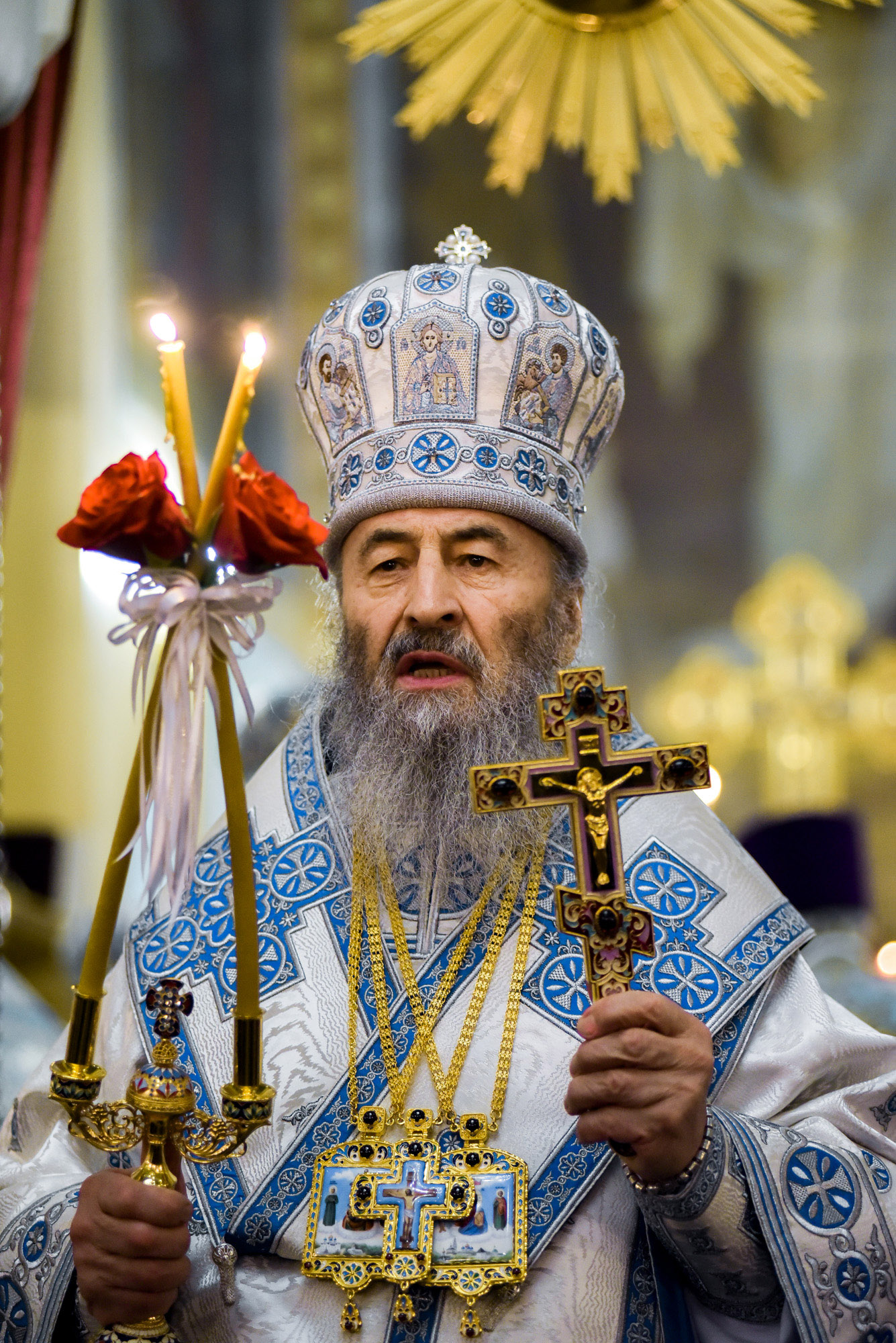 Служба с Блаженнейшим Митрополитом Онуфрием